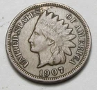 1907 INDIAN HEAD CENT,FULL LIBERTY, VERY NICE COIN!!!!(A5)