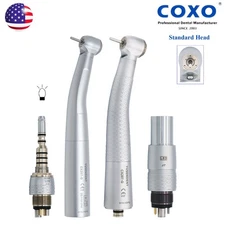 COXO Dental High Speed Handpiece Fiber Optic LED For KaVo MULTIflex NSK Coupler