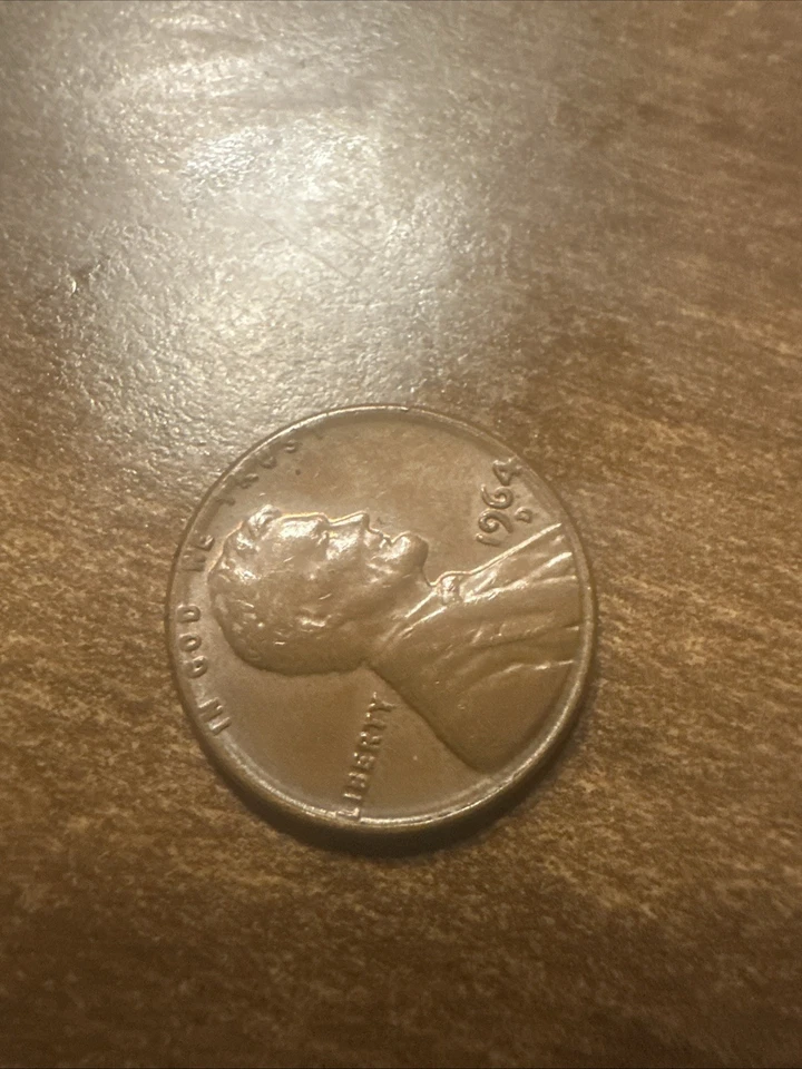 1964 D Lincoln Memorial Penny Liberty “L” On Rim DDO RPM Error Variety Very Fine - Image 4 of 4