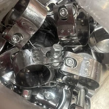 25pcs Mikalor 27-29mm Supra W2,  T-Bolt Hose Clamp, 430 SS, Heavy-Duty, 11/16”W