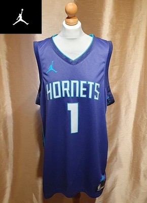 LaMelo Ball Charlotte Hornets STATEMENT Swingman Jersey Custom 2019 Jordan Gr. XL