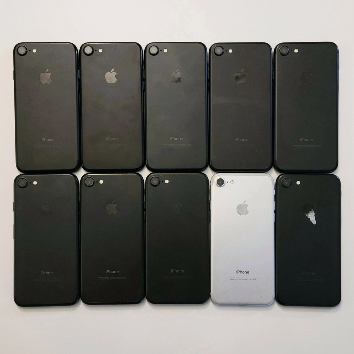 Lot of 10 Apple iPhone 7 32gb Unlocked Mixed Black | eBay