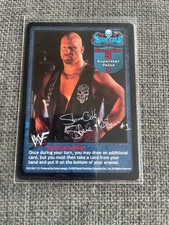 WWF - Raw Deal - CCG - Promo Card Stone Cold - by Comic Images 2000