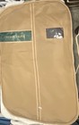 French Crown Tan & Green Garment Bag Suit Cover with hanger & Custom jacket — photo 4