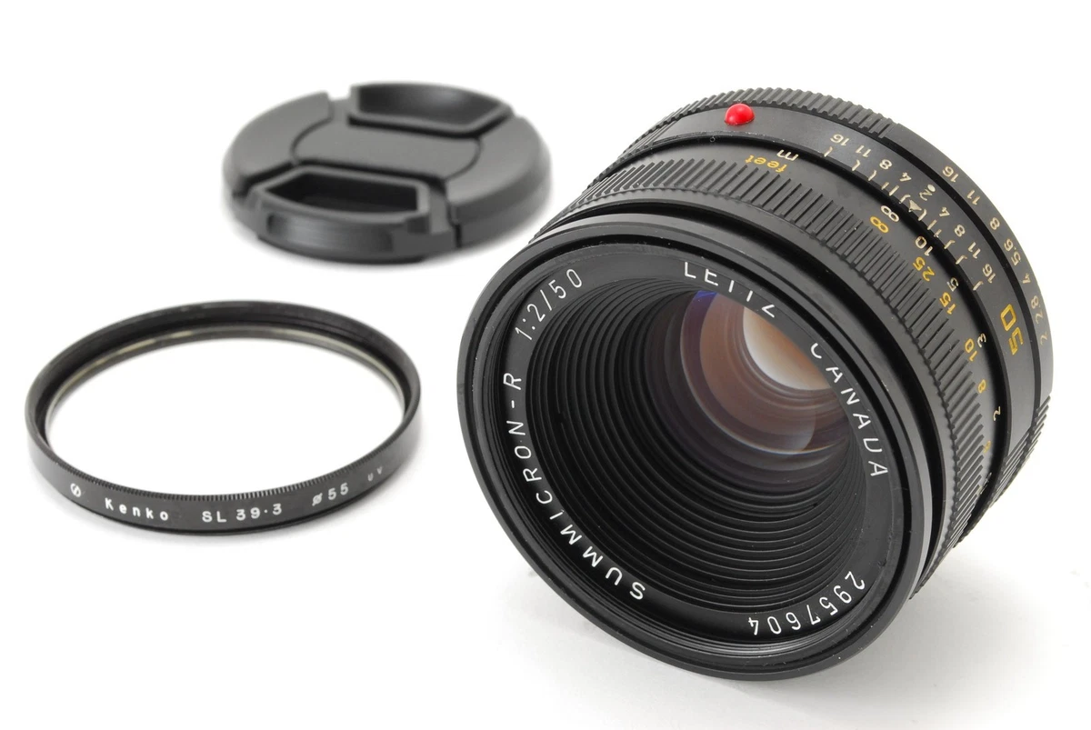 Leica SUMMICRON-R 50mm Focal f/2 Camera Lenses for sale | eBay