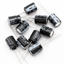 (Pack of 10) Capacitor 470uf 35V, Aluminum Electrolytic Capacitors 105 C... 