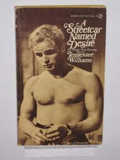 Streetcar Named Desire Tennessee Williams Marlon Brando Movie tie-in vintage pb