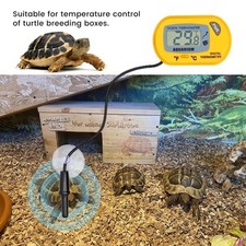 Aquarium Fish Tank Terrarium Vivarium Water Thermometer Digital LCD Display