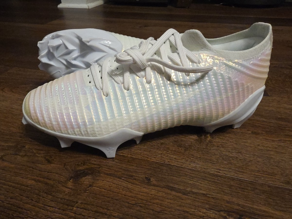Under Armour Blur Pro Football Cleats White 3028220-100 Mens  display picture 1