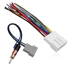 Radio Wiring Harness Connector, Antenna Adapter Compatible with 2007-2019 Nis Se