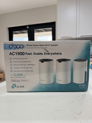 TP-Link Deco S4 V1 AC1200 Whole Home Mesh Wi-Fi System (3-Pack)