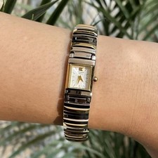 Two-toned Vintage Citizen Elegance Women s Watch Running