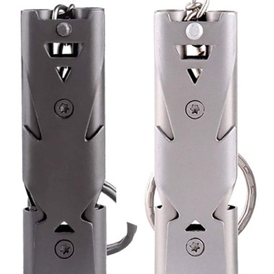 2 Stück Notpfeife Signalpfeife Notpfeife Laut 150dB Sport Whistle Trillerpfei...