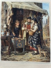 Picture Embroidered Cross Stitch Handmade Tapestry
