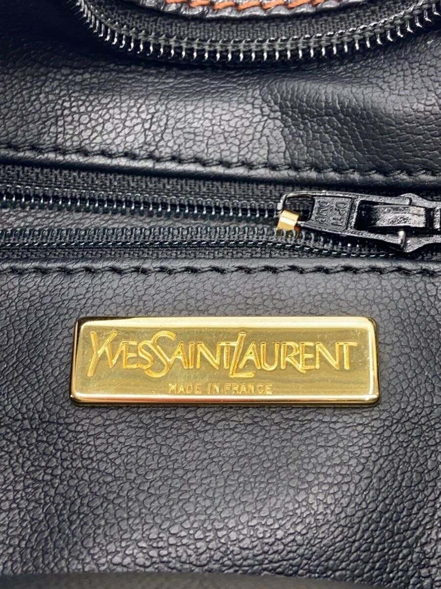 Borsa a tracolla Yves Saint Laurent in pelle nera usata