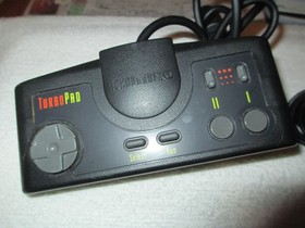 TURBO GRAFX 16 SYSTEM CONSOLE LOT w/ TV SPORTS FOOTBALL NEC *NICE SHAPE*