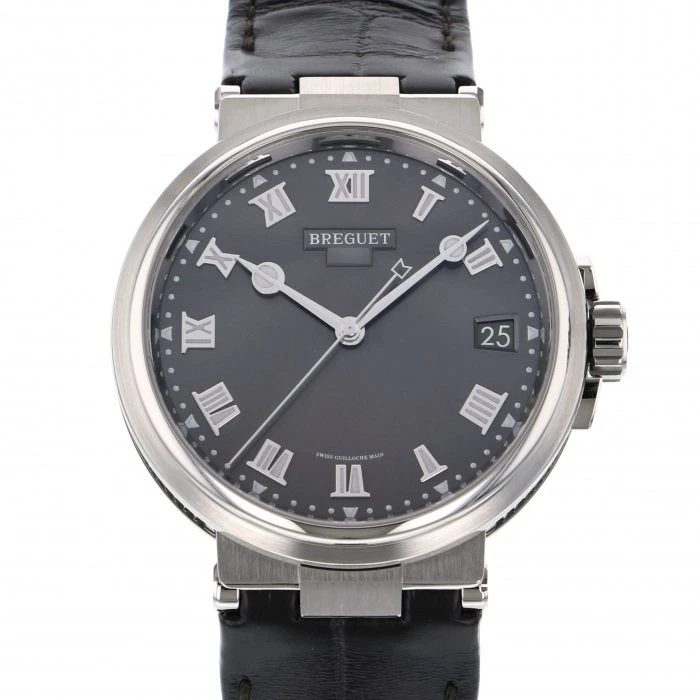 Breguet — Breguet Marine 5517TI / G2 / 9ZU Titanium 40.0mm Gray Dial Automatic #YKW376