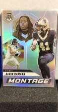 2025 Panini Mosaic - Montage Alvin Kamara #13 Silver Prizm