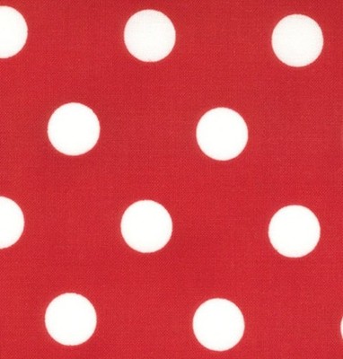 45'' Dottie Red with with Dots by Moda fabrics 45008 12 ~By The Yard