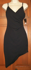 NWT PLANET GOLD SZ M SOFT STRETCHY BLACK CLUB EVENT PARTY COCKTAIL DRESS