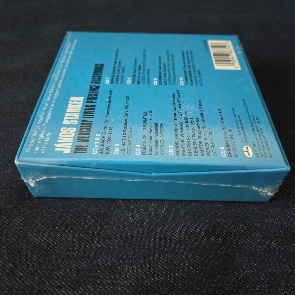 Janos Starker: The Mercury Living Presence Recordings, 10 CD, Decca, 2014, NEW - Image 4 of 4