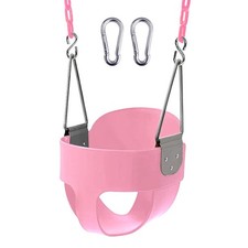 nets Tribe59 High Back Full Bucket Toddler Swing Seat with Heavy Duty Plastic...
