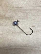 1/8 oz Round jig heads, #1 Hook