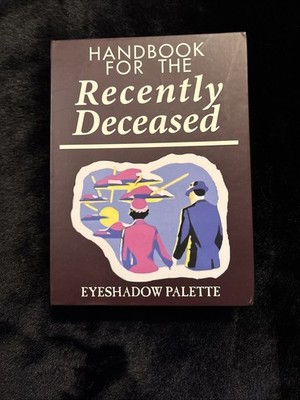 Beetlejuice Hot Topic Handbook For The Recently Deceased Eyeshadow Palette New