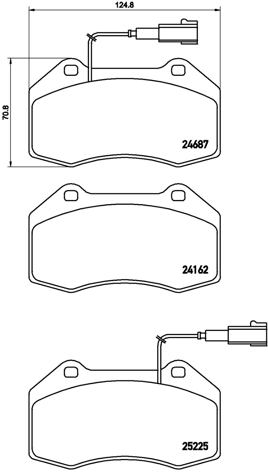 Brembo Bremsbelagsatz P 139 Größe 23 P 23 139 - Bild 6