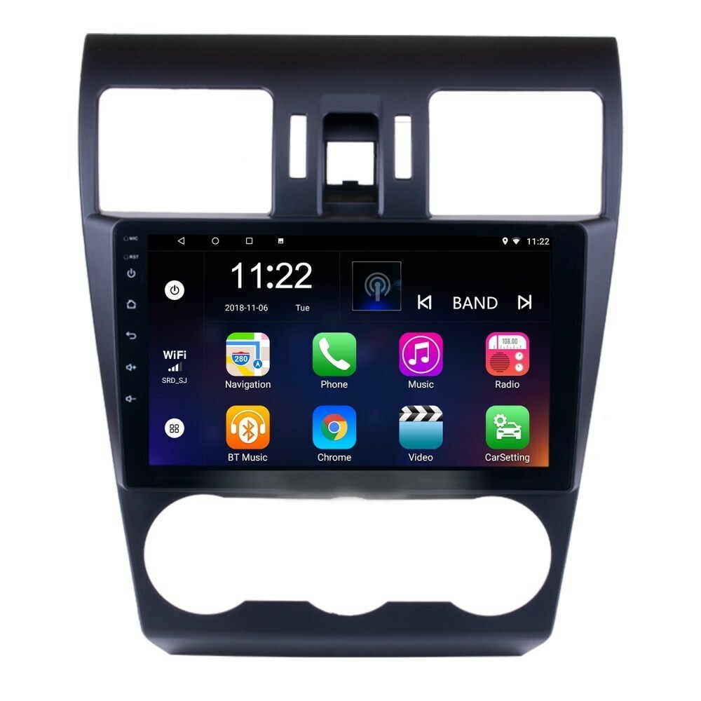 Autoradio Android 9 pouces pour Subaru Forester IV de 2012 à 2016 avec CarPlay sans fil