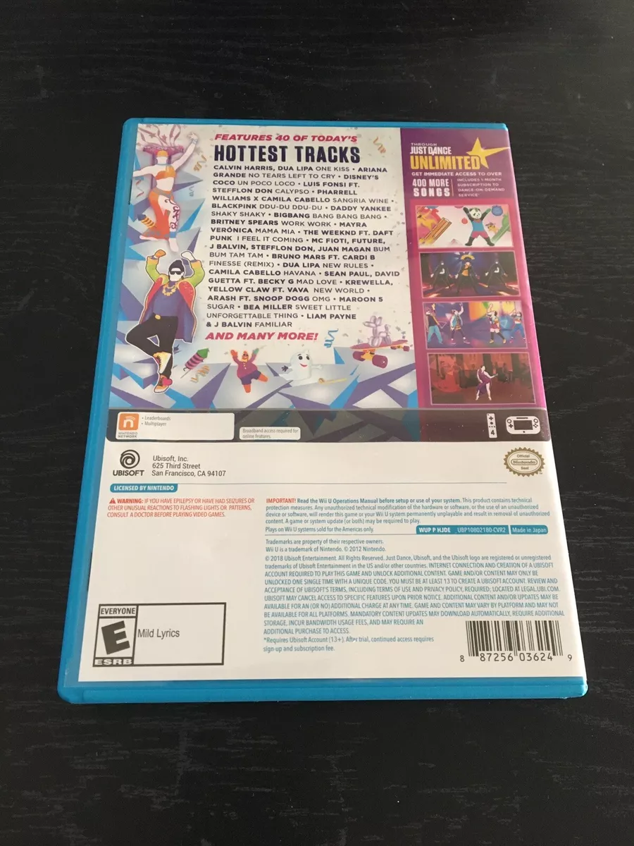 Just dance 2019 wii walmart 2025