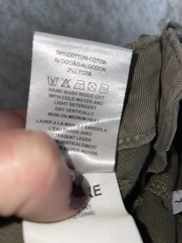 DL 1961 “Hawke” sz. 7 olive green pants. Exc. Condition - Picture 7 of 13