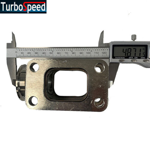 New Universal T3 Turbo Flange Adapter Conversion w/38mm VBAND Wastegate Flange - Picture 4 of 7