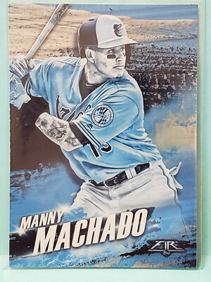 2018 Topps Fire Hot Starts Blue Chip #HS-3 Manny Machado Baltimore Orioles