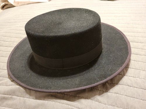 Vintage Beaver Fur Felt Fedora 
