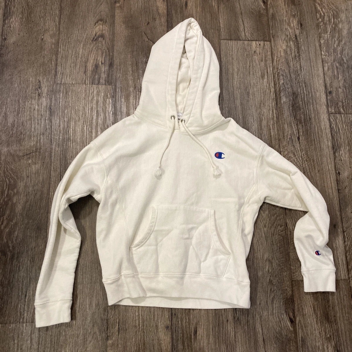 White champion store hoodie ebay