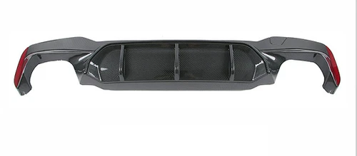 for BMW 5 Ser G30 2018-2021 Rear Lower Diffuser Modify to MP Look Carbon Fiber - Picture 3 of 8