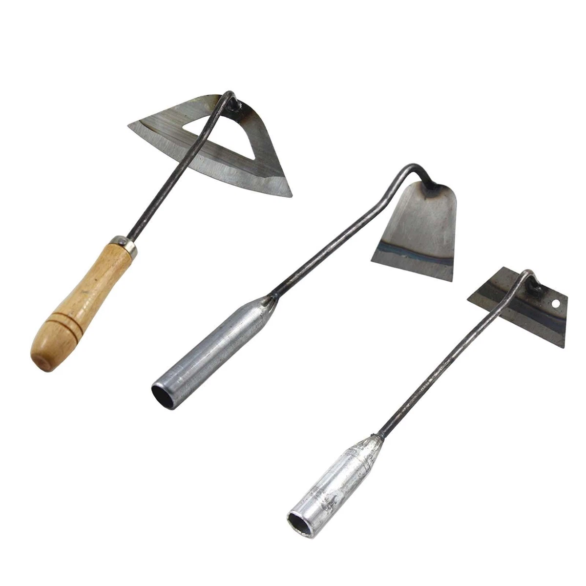 Traditional Garden Hoe Agriculture Ranch Tools for Weeding Lawn Flower Beds