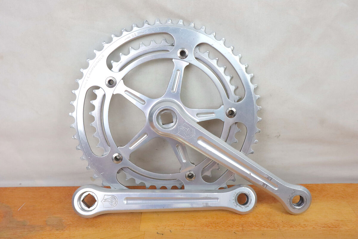 Vintage Campagnolo Record 170mm Strada W/ 52/42T Chainrings Vintage Campagnolo Record 170mm Strada W/ 52/42T Chainrings