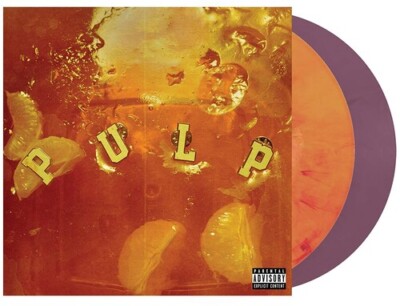 New 2LP Record Pulp by Ambre Limited Double Orange Grey vinyl Satisfy Lost Slip
