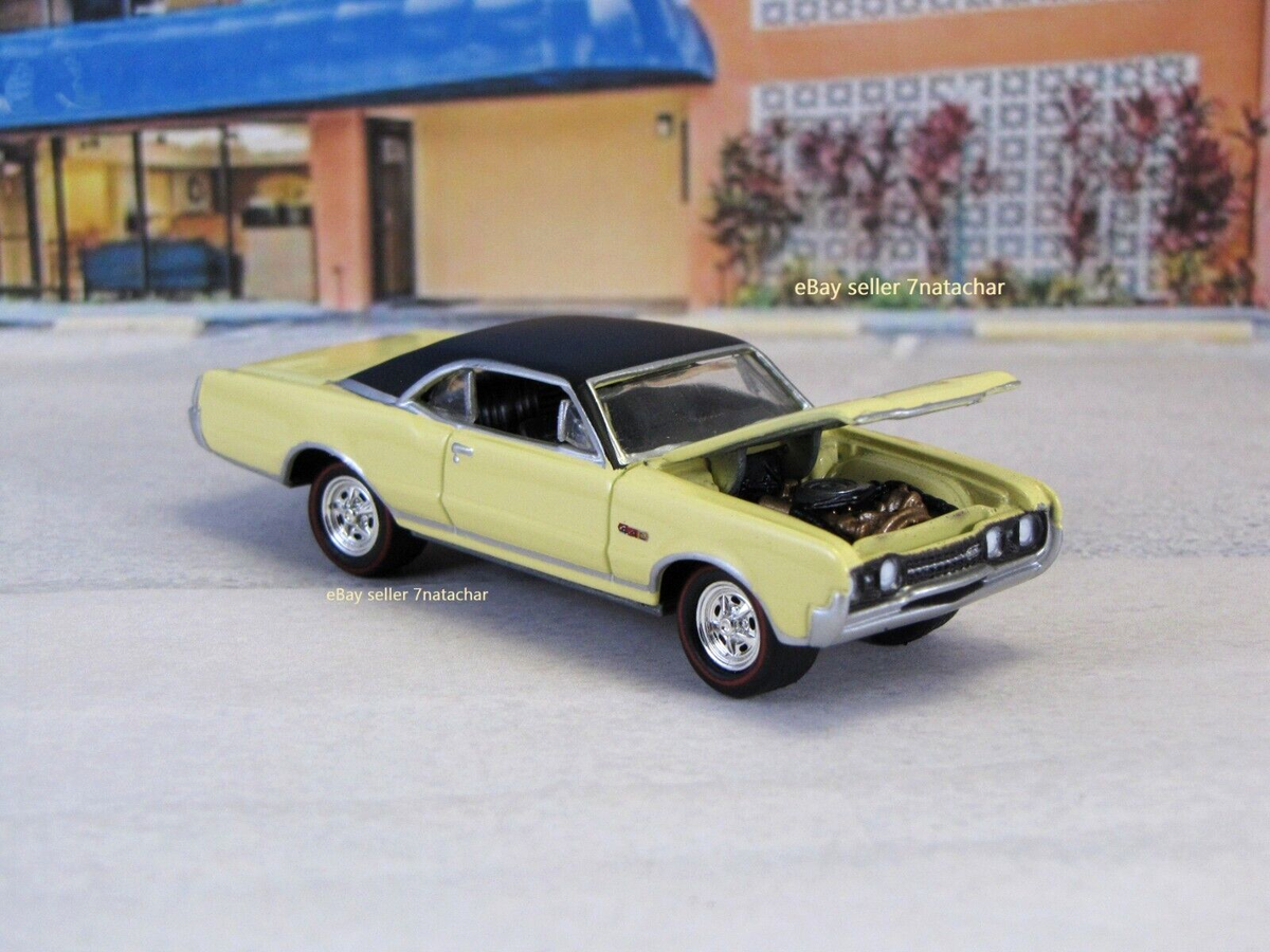 1967 67 Oldsmobile 442 Cutlass Mag Wheels Saffron Yellow