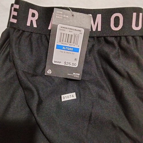 Women's Under Armour Loose Fit Play Up Running Shorts Yellow Size XL 1344552 - Picture 15 of 15