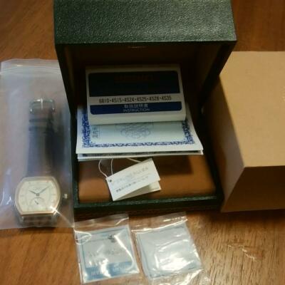 Seiko Laurel Vintage New Old Stock Silver 925 18K Mens Watch