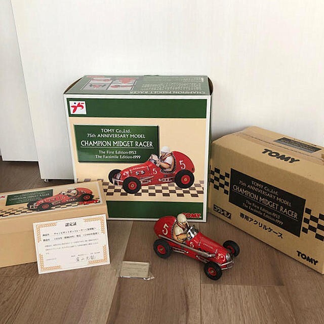 激レア チャンピオンミゼットレーサー 1999年復刻版 Yahoo!オークション - 1999 TOMY製 チャンピオンミゼットレーサー 復刻