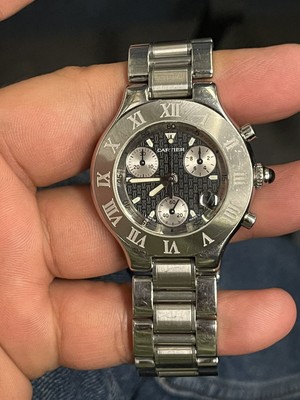 cartier chronoscaph 21