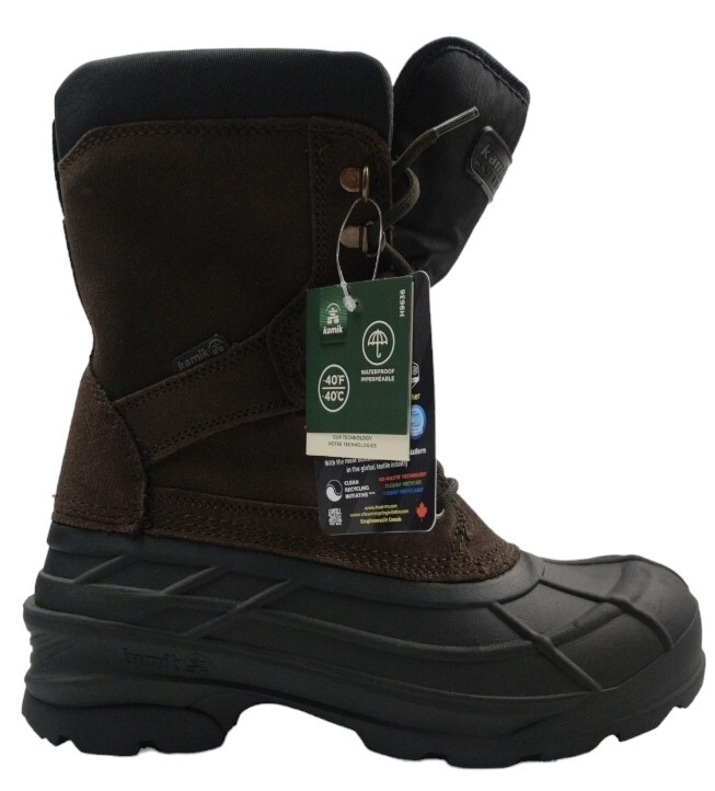 Kamik Nation Wide Insulated Waterproof Pac Boots for Men US Size 14 NATION PLUS - Winter Boots - US Kamik 1898-QC.CA main image 3