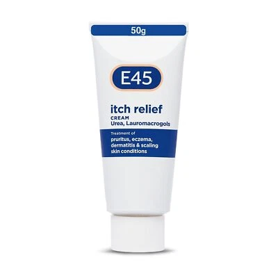 E45 Dermatological Itch Relief Cream 50g – Soothes & Relieves Dry, Itchy Skin