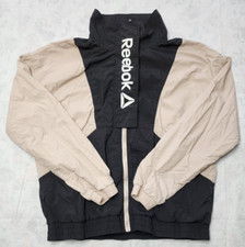 Reebok Women s Black Focus Track Jacket with Front Flap Pockets Size Small