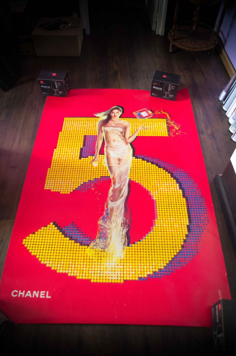CHANEL N° 5 J.P GOUDE A French Bus Vintage Advertising