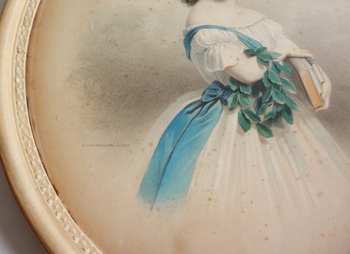 Rare Antique Chromolithographs by Emile Desmaisons /France 1812-1880 - Picture 7 of 12